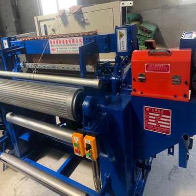 คุณภาพ  Chicken Fence Gi Plc Automatic Wire Mesh Welding Machine 10kw โรงงาน