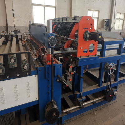 คุณภาพ  Servo 380v Diamond Mesh Wire Making Machine Reciprocating Drawing โรงงาน